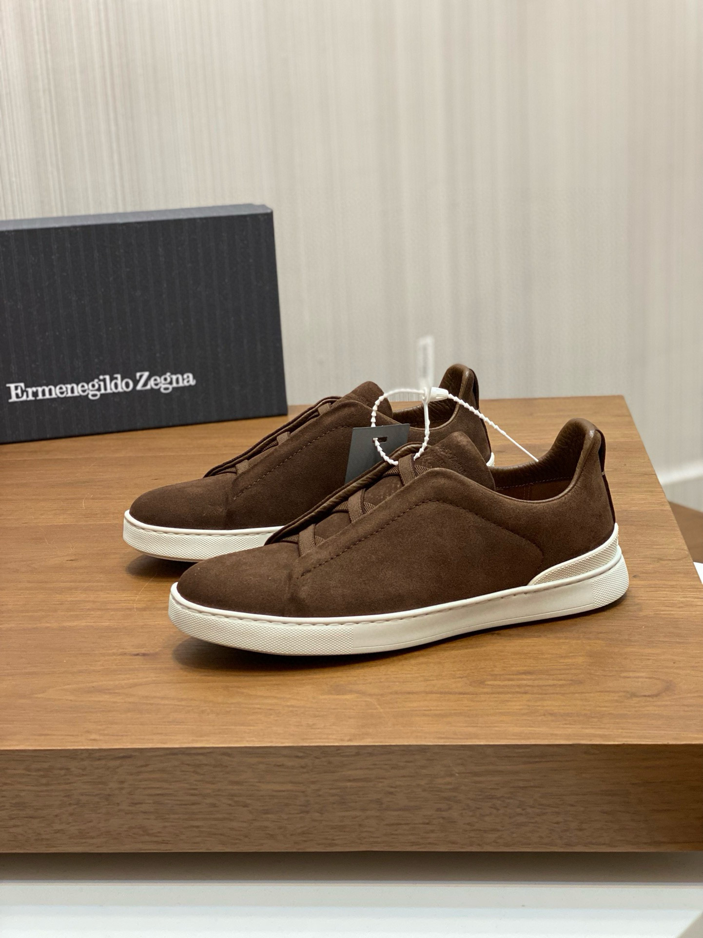 ZEGNA 25ss TripleStit Men's casual shoes