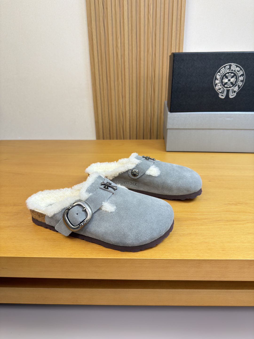 Chrome Hearts slippers