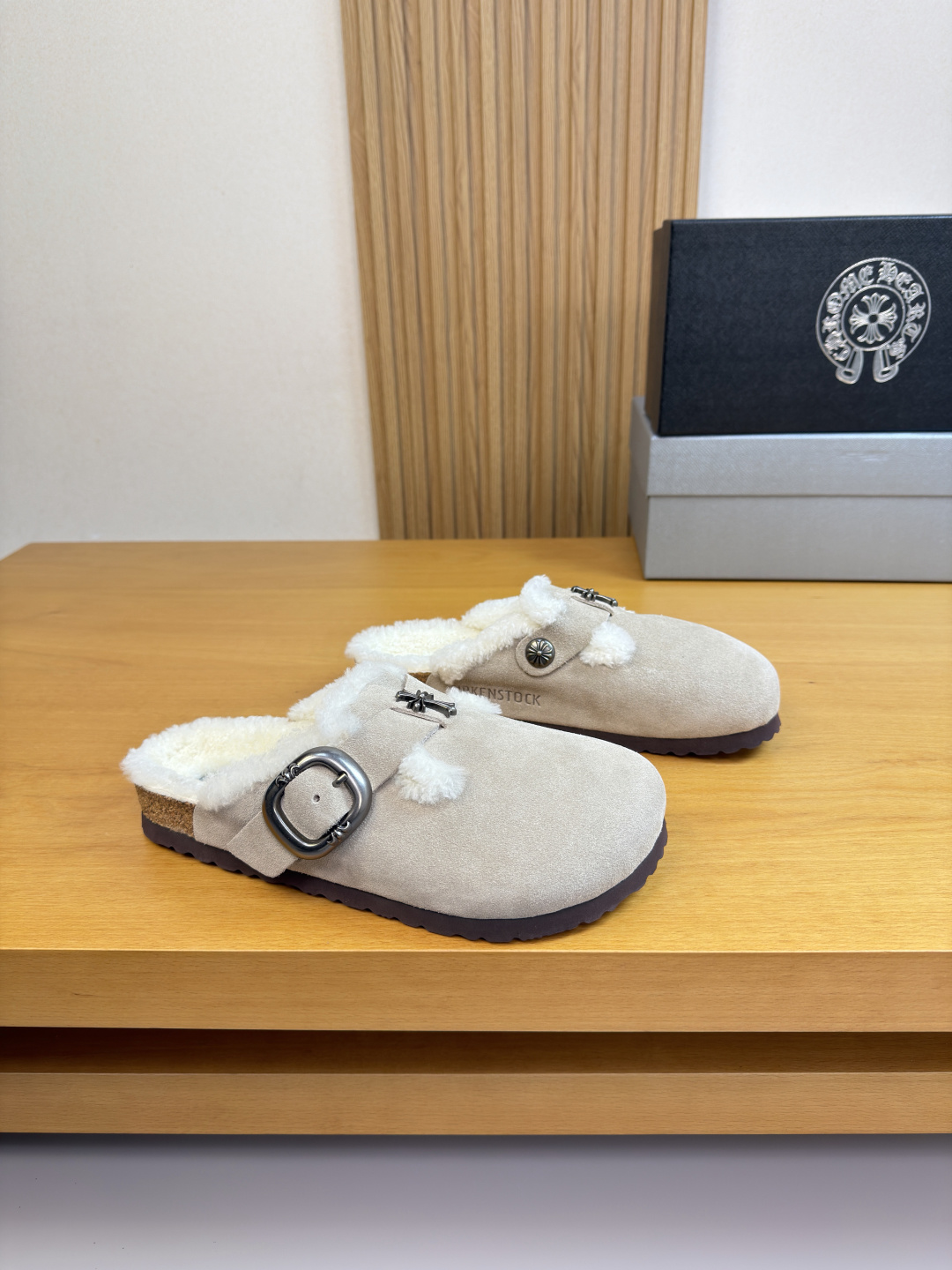 Chrome Hearts slippers