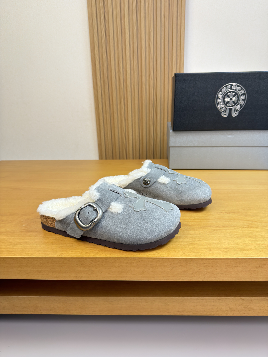 Chrome Hearts slippers