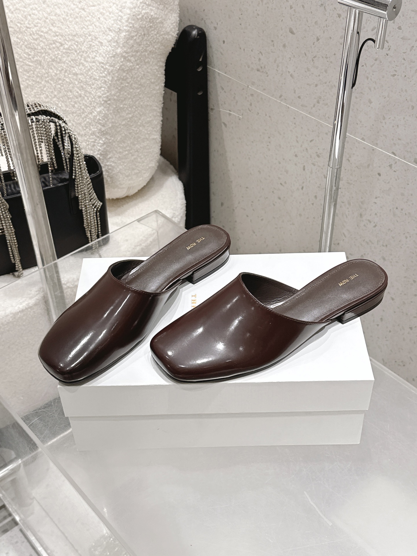 The Row slippers