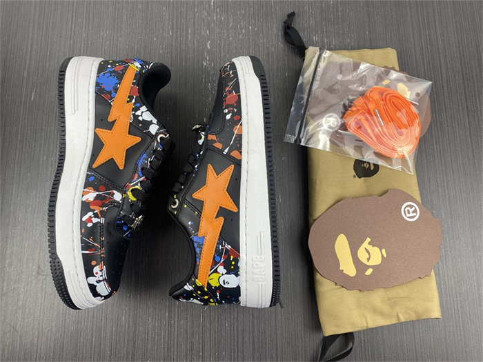 A Bathing Ape Bape Sta Paint Black