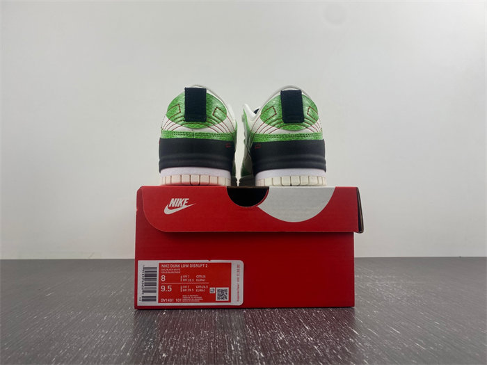 Nike Dunk Low Disrupt 2 Just Do It Snakeskin Green DV1491-101