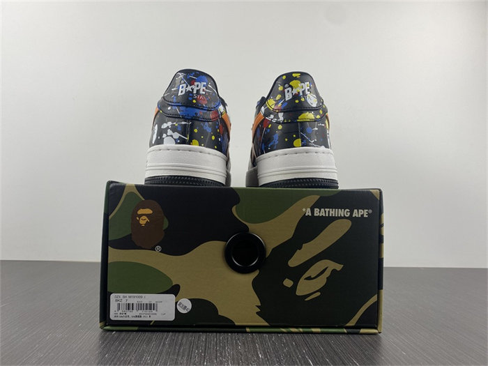 A Bathing Ape Bape Sta Paint Black