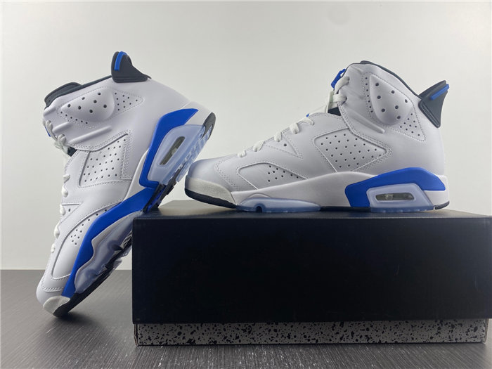 Jordan 6 White blue sn999