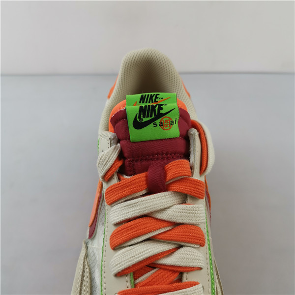 NIKE LDWAFFLE CLOT SACAI NET ORANGE BLAZE - DH1347-100