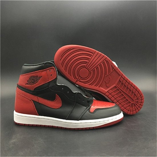 GOAT Air Jordan 1 OG High Banned Bred 2016