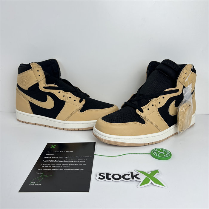 AirJordan 1 Denim Yellow 555088-202