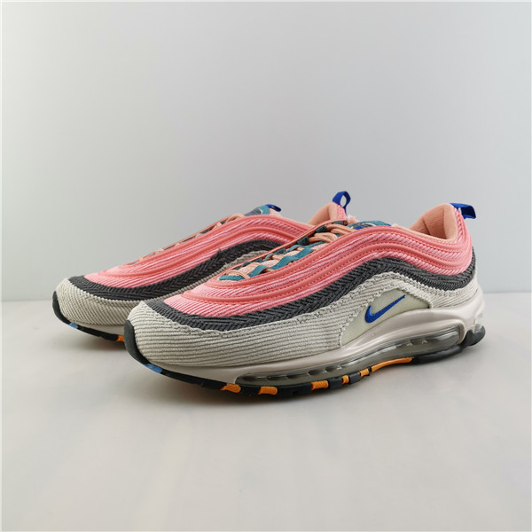 NIKE AIR MAX 97 “CORDUROY PACK” WHITE/PINK CQ7512-462