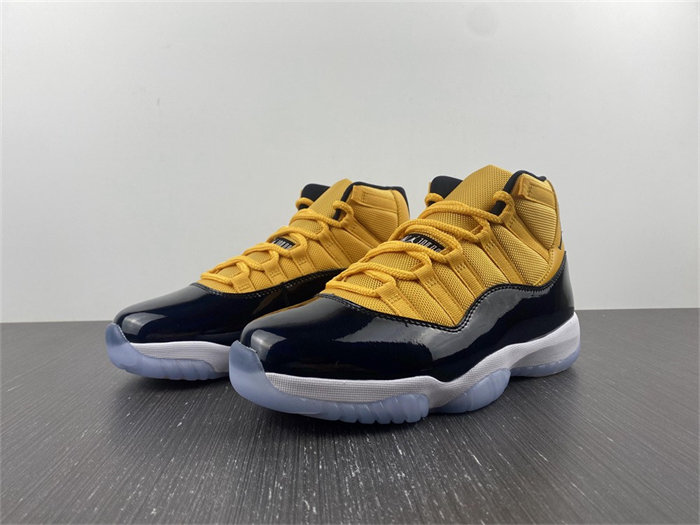 Air Jordan 11 Retro Black Yellow CT8012-118