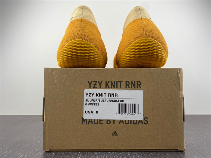 Ad*s yeezy knit rnr sulfur gw5353