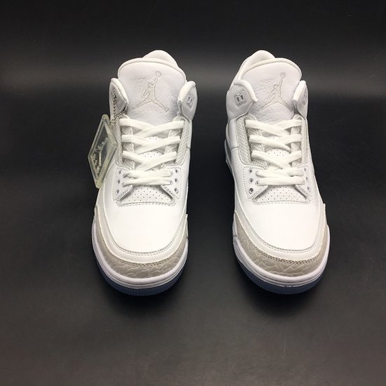 GOAT Air Jordan 3 “Pure White”