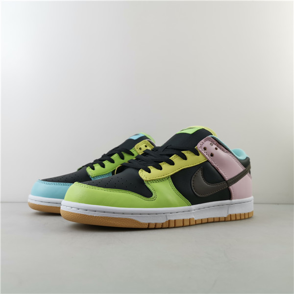 Nike Dunk Low LE Oil Green Multi Camo DH0952-001