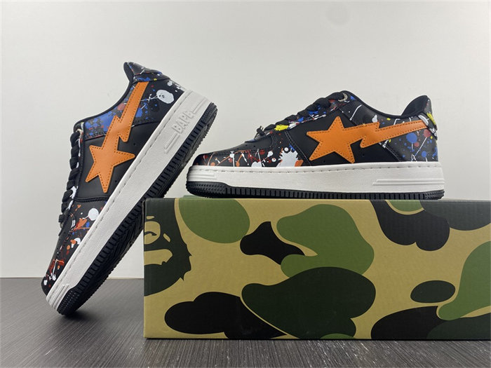 A Bathing Ape Bape Sta Paint Black