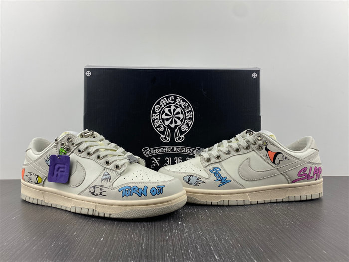 Nike Dunk Low Chrome Hearts DD1503-107