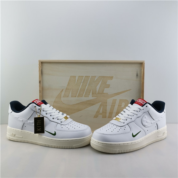 KITH XNIKE AIR FORCE 1''07 JOINT LOW-TOP CASUAL SNEAKERS CU2980-193