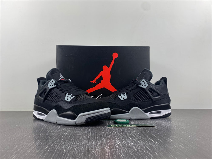 Jordan 4 Retro Black Canvas DV0553-006