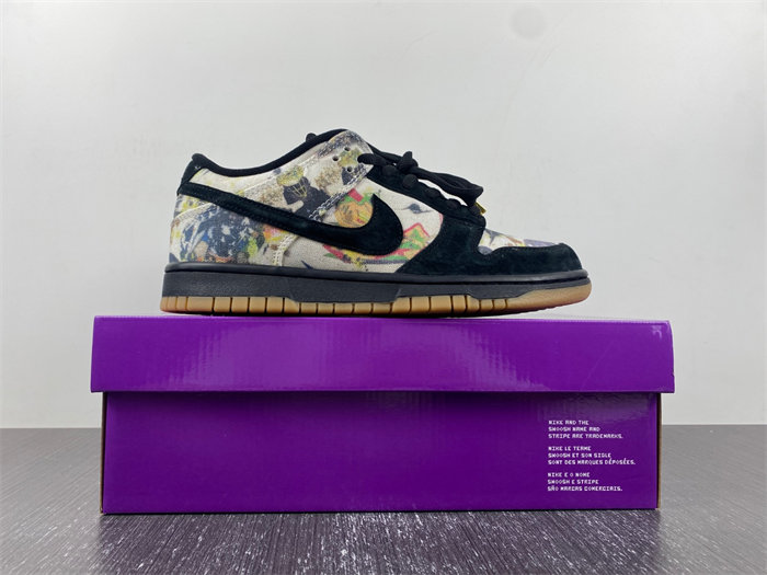 nike sb dunk low Sup*e rammellzee fd8778-001