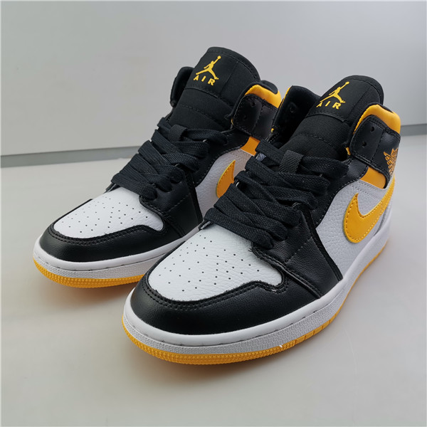 AIR JORDAN 1 MID LASER ORANGE BLACK CV5276-107