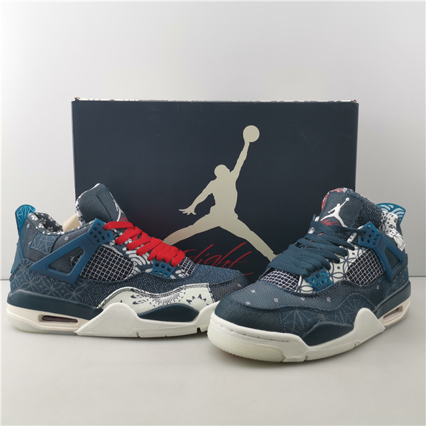 AIR JORDAN 4 RETRO SE ''SASHIKO'' DEEP OCEAN CW0898-400