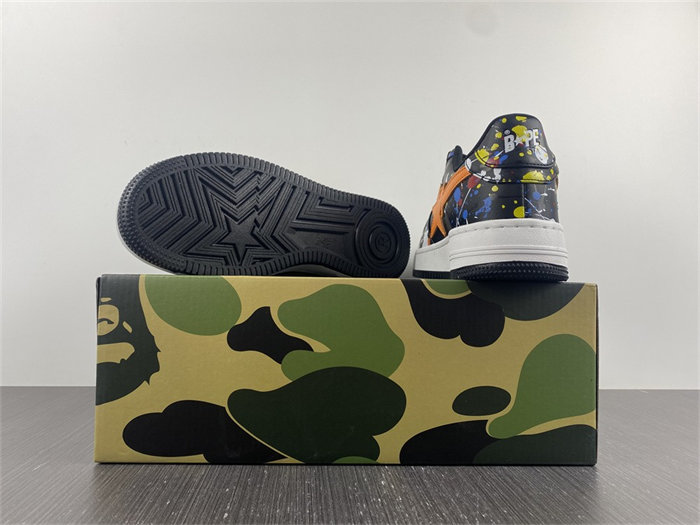 A Bathing Ape Bape Sta Paint Black