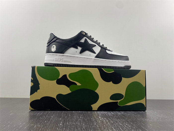 A Bathing Ape Bape Sta Black Calf Hair 1J80-191-050 BLK