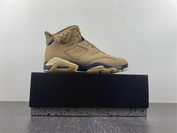 Air Jordan 6 WMNS Gore-Tex Brown Kelp FD1643-300