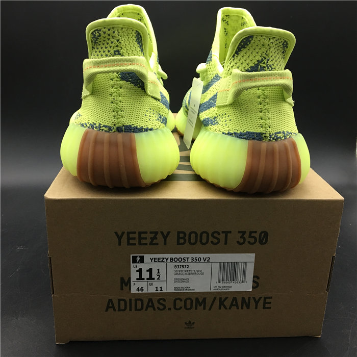 Ad*s yeezy boost 350 v2 semi frozen yellow b37572