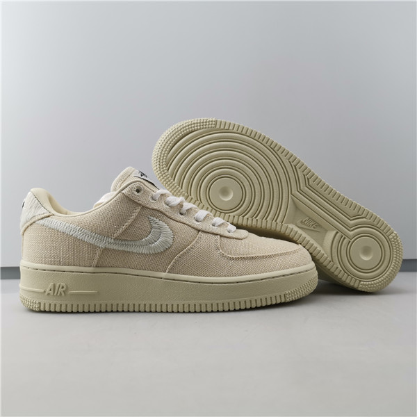 Stussy x Nike Air Force 1 Low “Fossil Stone” CZ9084-200