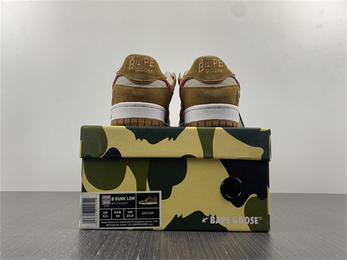 A Bathing Ape Sk8 Sta Wheat Red