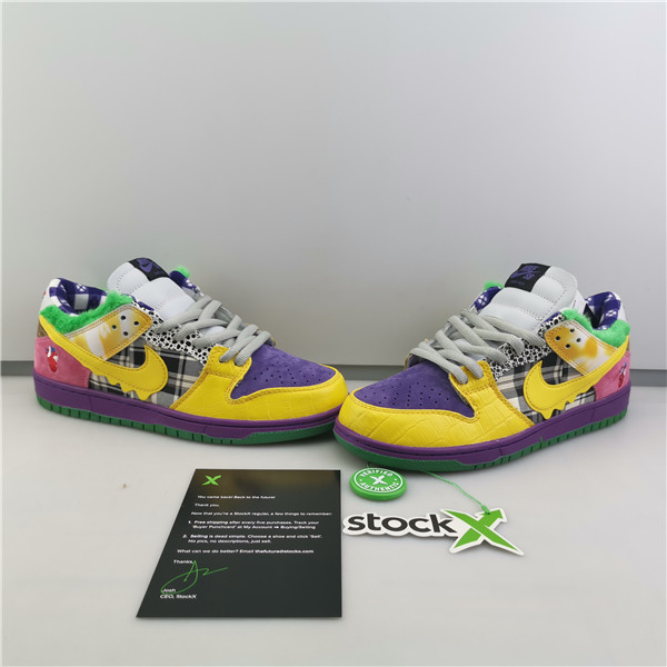 NIKE DUNK LOW PRO IW PURPLE/ YELLOW 318403-137