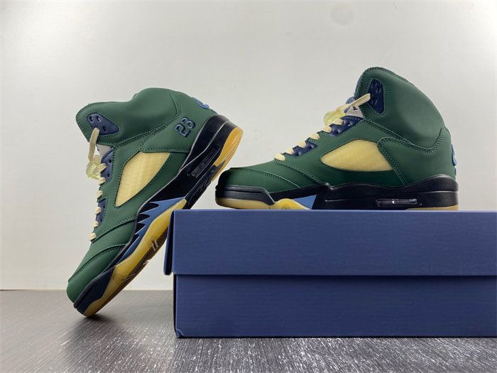 Air Jordan 5 "Navy Green” AMM FZ5758-003