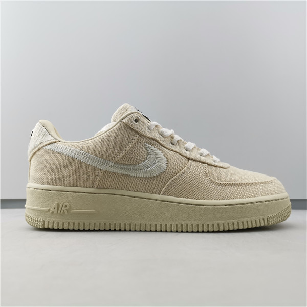 Stussy x Nike Air Force 1 Low “Fossil Stone” CZ9084-200