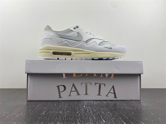 Patta x Nike Air Max 1 “White” DQ0299-100