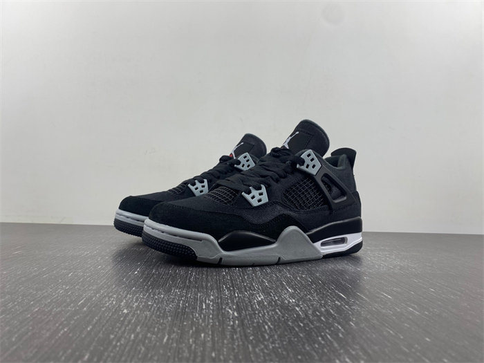 Jordan 4 Retro Black Canvas DV0553-006