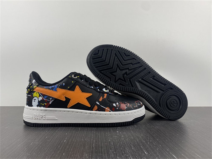 A Bathing Ape Bape Sta Paint Black