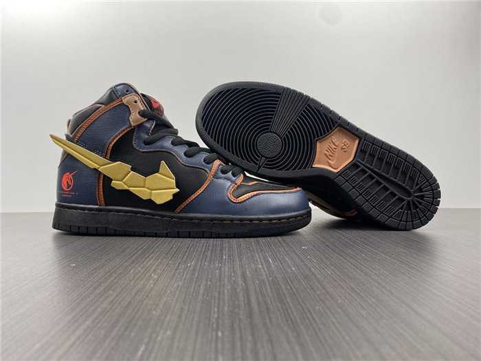 Gundam x Nike SB Dunk High DH7717-400