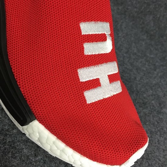 pharrell x Ad*s nmd human race red