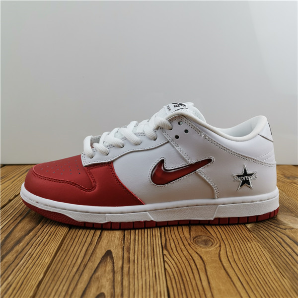 nike sb dunk low Sup*e jewelswoosh red ck3480-600.