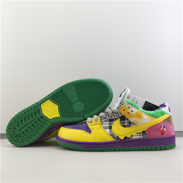 NIKE DUNK LOW PRO IW PURPLE/ YELLOW 318403-137