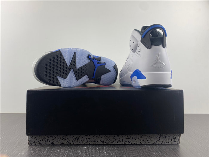 Jordan 6 White blue sn999