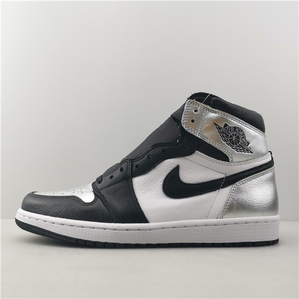 AIR JORDAN 1 RETRO HIGH OG SILVER TOE CD0461-001