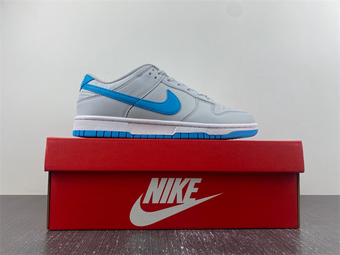 Nike Dunk Low Retro Pure Platinum Blue Lightning DV0831-001