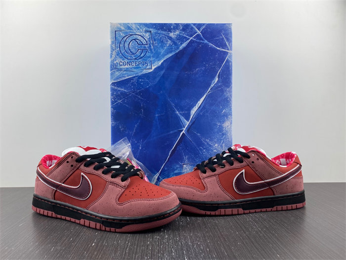 Nike SB Dunk Low Concepts Red Lobster 313170-661