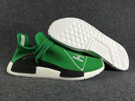 pharrell x Ad*s nmd human race green