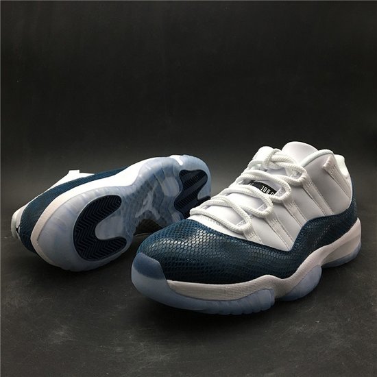 Air Jordan 11 Low “Navy Blue Snakeskin