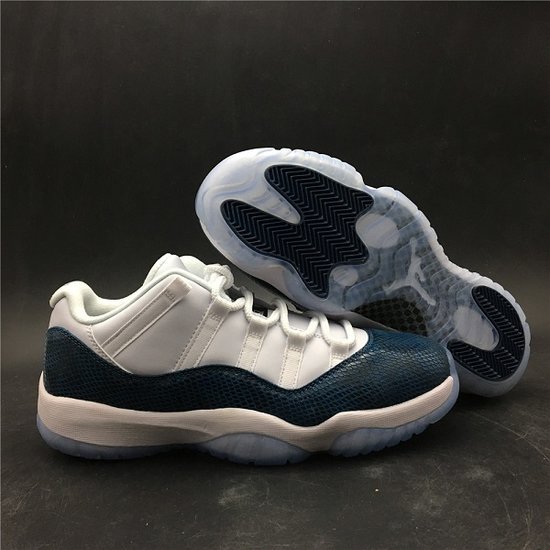 Air Jordan 11 Low “Navy Blue Snakeskin