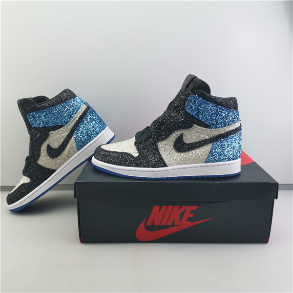 AIR JORDAN 1 X FRAGMENT DESIGN “GLITTER” CK5566-400