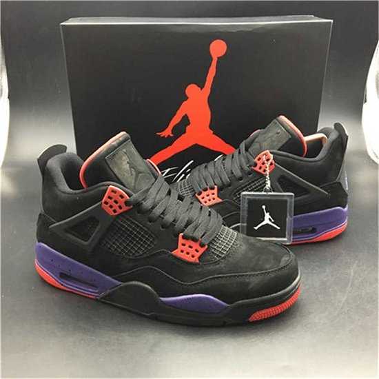 Air Jordan 4 NRG Raptor Purple Jumpman