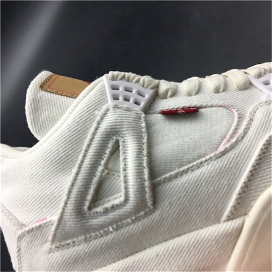 Air Jordan 4 White Levi